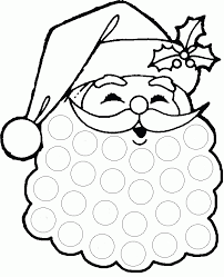 All rights belong to their respective owners. Santa Face Coloring Page Coloring Home