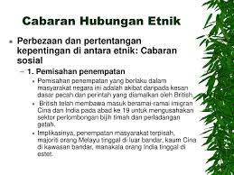 Nur farah faheera binti rosli 3. Cabaran Terhadap Hubungan Etnik Di Malaysia Dan Global Ppt Download