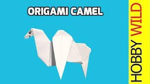 Place a sheet of paper onto a table. How To Make A Paper Camel Origami Youtube