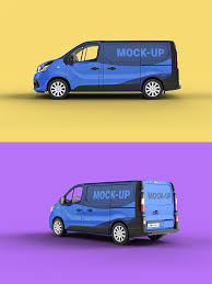 Van Mockup 3 Mockup Simple Camera Branding Mockups