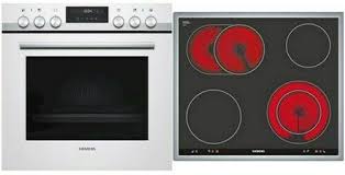 Die sets, bestehend aus einem backofen und einem kochfeld, lassen sich individuell montieren und fügen sich perfekt in der küchenzeile ein. Siemens Eq521ka00w Einbauherd Set Weiss Gunstig Kaufen Ebay