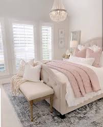All the best grey and white bedroom ideas in one single blog post! 35 Best Cream And Pink Bedroom Ideas Cream And Pink Bedroom Pink Bedroom Blush Pillows