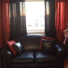 Pin By Sarah Doyle On House Black Living Room Decor Black Curtains Living Room Living Room Red