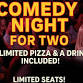 Unlimited Pizza, a Drink & Comedy Show for 2! event in London, United Kingdom