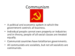 Forms Of Government And Economic Systems