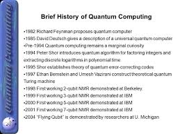 Quantum computing for computer scientists. Scott Erholm And Bob Wall Ppt Download