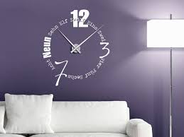 Wandtattoo Uhr Schriften Wanduhr Wandtattoo De Wohnzimmeruhren Wandtattoo Uhr Wandtattoo
