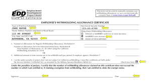 (enter zero (0), or the number of employee's signature i certify, under penalties provided by law, that i am entitled to the number of withholding allowances claimed on line 1 above. How To Complete Forms W 4 Attiyya S Ingram Afc