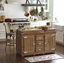 Splendid Kitchen Island For Small Spaces With Stainless Steel Oval Hanging Pot Rack Portable Kitchen Island Moveable Kitchen Island Kitchen Island With Seating