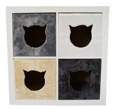Ikea Mand Kallax Expedit Kat Katten Katten Huis Kallax