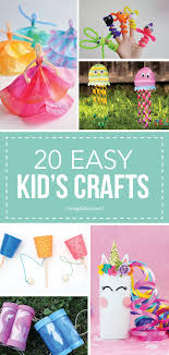 ‪20 Fun & Easy Kids Crafts - The Inspiration Board‬‏