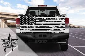 Black American Flag Decal For Truck Tattered American Flag Tailgate Decal Tailgate Wraps Tailgate Truck Graphics