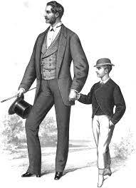 Different articles of dress for different tasks and occasions characterized the victorian man's attire, and therefore men in whitechapel would have dressed according to their status and duties within society. 1868 Men S Fashions Victorian Mens Fashion Mens Fashion Illustration Victorian Mens Clothing