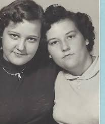 Peggy Quick, Ena Skelton, & Louise Story-O'Donnell Bend, Ark March, 1955