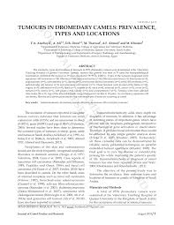 Citescore is produced by scopus, and can be a little higher or different compared to the impact factor produced by the overall rank of journal of camel practice and research is 17777. Pdf Tumours In Dromedary Camels Prevalence Types And Locations