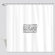 A shower curtain to light your videos?!? Camera Shower Curtains Cafepress