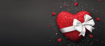 Den Svyatogo Valentina Tanabata Chernyj Fon Valentines Day Background Valentines Love Wallpaper