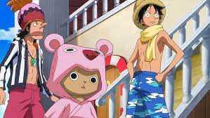 Luffy Usopp And Chopper One Piece Strong World Chapeu De Palha Anime