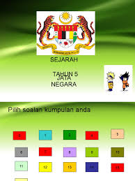 Laman web video kurikulum : Kuiz Jata Negara Sejarah Tahun 5