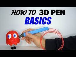 How To 3d Pen Tutorial 2 Basic Techniques Youtube 3d Pen 3d Doodle Pen Tutorial