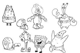 Spongebob And Squidward Coloring Pages From The Thousands Of Pictures Online About Spongebob And Spongebob Coloring Cartoon Coloring Pages Spongebob Drawings
