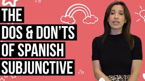 Spanish (mexico) ten un buen finde (informal) The Spanish Subjunctive Made Easy Dos And Don Ts