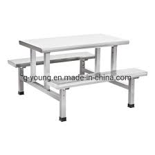 Elegant and substantial, the fuji dinette table by lumisource is the peak of streamlined sophistication. Stainless Steel Dining Table Set For Cafeteria Restaurant China Dining Table Furniture Made In China Com