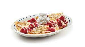 Ihop Strawberries Cream Crepes Start Your World Famous Buttermilk Pancakes Crepes Order Now