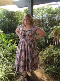 Product Review Pinup Girl Clothing Evelyn Dress Vera Gin
