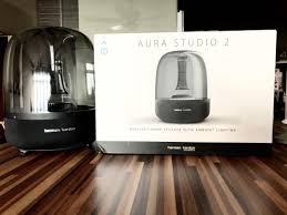 The aura studio 2 combines iconic design, ambient lighting, and high quality audio performance in a bluetooth speaker. Harman Kardon Aura Studio 2 Electronics Audio On Carousell