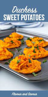 Make Ahead Duchess Sweet Potatoes Recipe Yams Recipe Healthy Yams Recipe Can Yams Recipe