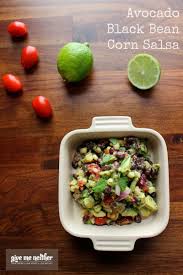 Black Bean Corn Avocado Salsa Avocado Salsa Dip With Black Beans And Corn Cooking Avocado Food Mexican Food Recipes