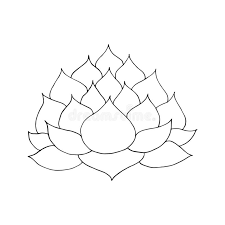 .lotus flower clip art lotus flower logo clip art pink lotus flower clip art yoga lotus flower clip art free bee on lotus flower vector free lotus flower vector lotus flower clipart black white lotus flower. Vector Illustration Of Hand Drawn Lotus Flower Outline Stock Vector Illustration Of Shape Hand 164745571