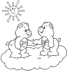 Pudgy bunny's care bears coloring pages. Care Bears Coloring Pages Wish Bear