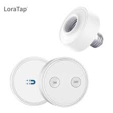 Loratap Wireless Remote Control E27 Light Bulb Socket Lamp Switch Kit
