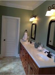 Sherwin Williams Clary Sage Paint Color In A Bathroom Green Bathroom Green Bathroom Decor Bathroom Colors