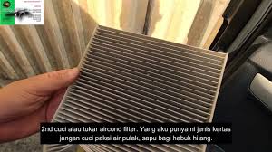 Sewa apartemen murah bukan lagi mimpi. Cara Tukar Filter Aircond Dan Cuci Aircond Guna Aeropak Isuzu Dmax 2013 Youtube