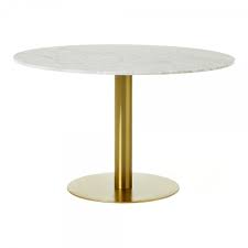 Dining tables consoles small and coffee tables bedside tables. Brass Maria Round Marble Dining Table 110cm Marble Tables
