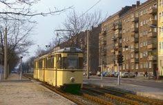 Berlin 1993 Strassenbahn In Der Marzahner Promenade Strassenbahn S Bahn