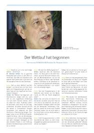 Der Wettlauf hat begonnen