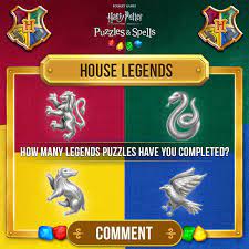 These spells are pretty obscure. Harry Potter Puzzles Spells Let S See Where Everyone Is What House Legends Puzzle Have You Reached In Harrypotterpuzzlesandspells Comment Below Play House Legends After Completing The Player Journey Now