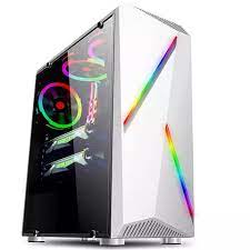 Aigo Flash Pc Computer Gaming Case Atx Mid Tower Usb 3 0 Ports Tempered Glass Windows Computer Cas Gaming Computer Gaming Computer Setup Custom Gaming Computer