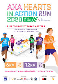 Axa hearts in action run 2018 highlights general insurance. Axa Hearts In Action Run 2020 Virtual Run Series Racexasia