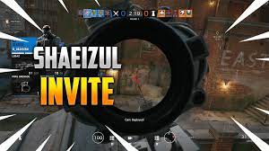 It S Time For Shaeizul To Invite Rainbow Six Siege In 2021 Invitations Rainbow I Decided