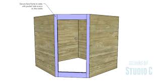 Diy Plans To Build A Diagonal Corner Base Kitchen Cabinet Face Frame 2 Diy Plans Corner Base Cabinet Kitchen Cabinet Design