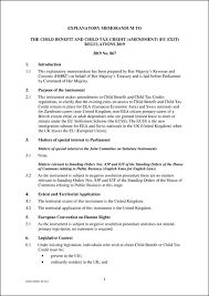 Payments are normally given annually as tax refunds, but will now be distributed monthly. The Child Benefit And Child Tax Credit Amendment Eu Exit Regulations 2019