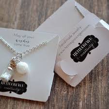 Small decorative charms can also be added to accessories like key rings, backpacks, and purses. Customized Pocket Fold Necklace Cards Holds Chain Jewelry Etsy Jewelry Card Jewelry Display Cards Necklace Display