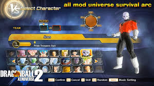 Check spelling or type a new query. Dragon Ball Xenoverse 2 All Mod Universe Survival Arc Youtube