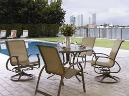 Telescope Casual Cape May Sling Dining Set Cmsdsr Patio Patio Dining Furniture Outdoor Furniture