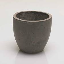 Newport Pot 6 X 5 5 Grey Concrete Containers Decorative Items